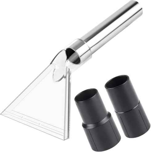 Happy Tree Hand Tool with Large 7-1/2" Clear Head for Upholstery & Carpet Cleaning, Detailing Wand Extractor