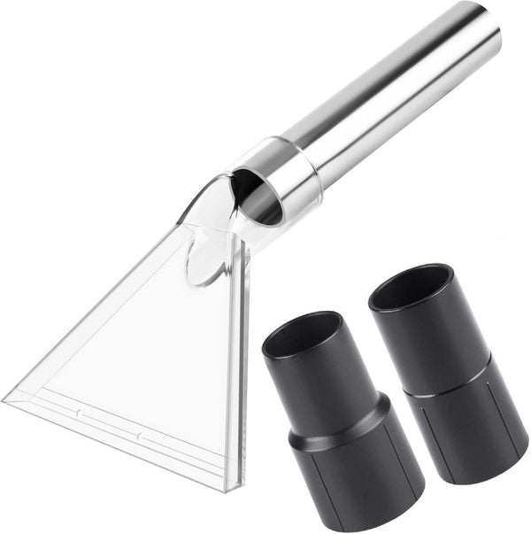 Happy Tree Hand Tool with Large 7-1/2" Clear Head for Upholstery & Carpet Cleaning, Detailing Wand Extractor