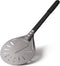 Pizza Turning Peel, 7 Inch Round Aluminum Perforated Pizza Turner with Metal Handle for Homemade Pizza