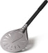 Pizza Turning Peel, 7 Inch Round Aluminum Perforated Pizza Turner with Metal Handle for Homemade Pizza