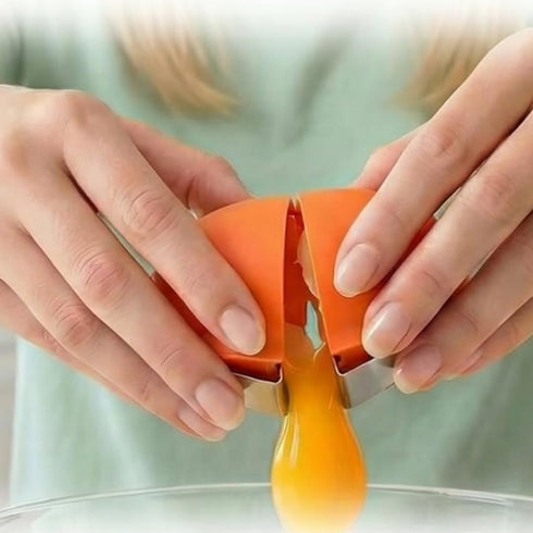 3 Pcs Egg Shell Opener, Egg Separator Egg Cracker Egg Peeler for Raw Eggs, Hard Boiled Egg Peeler Tool for Cutting