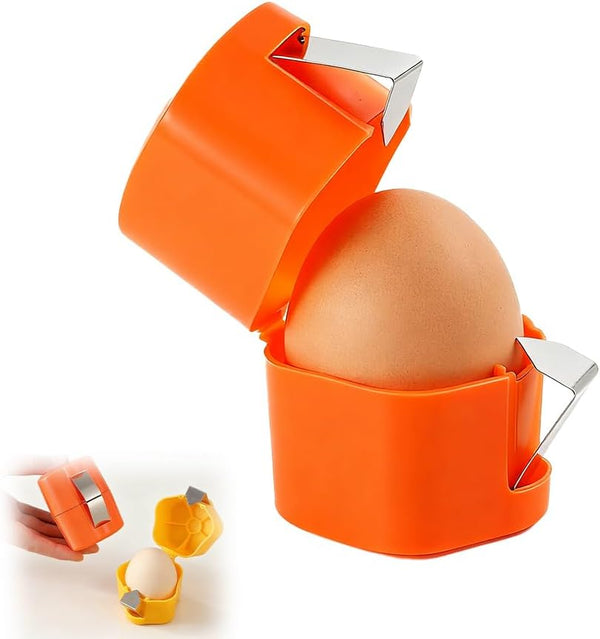 Egg Shell Opener, 2026 Upgraded Egg Shell Cutter, Handheld Egg Opener for
