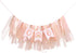 Bohemian 1st Birthday Banner - Bohemian Rainbow High Chair Banner, First Birthday