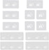 Meisuitd 12Pcs Adhesive Hooks Sticker, Waterproof Corner Shower Caddy Adhesive Hooks Replacement, Strong
