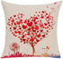 Custom Design Outdoor/Indoor Throw Pillowcase, Personalized Love Photo Wedding Keepsake, 18" x 18"