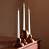 Simply Soson 10 Inch White Taper Candle Sticks - Set of 30 Dripless Tall Candles