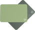 The Silicone Kitchen Silicone Oven Baking Mats, Dishwasher Safe, Extra Thick, Quarter Sheet, Green and Gray