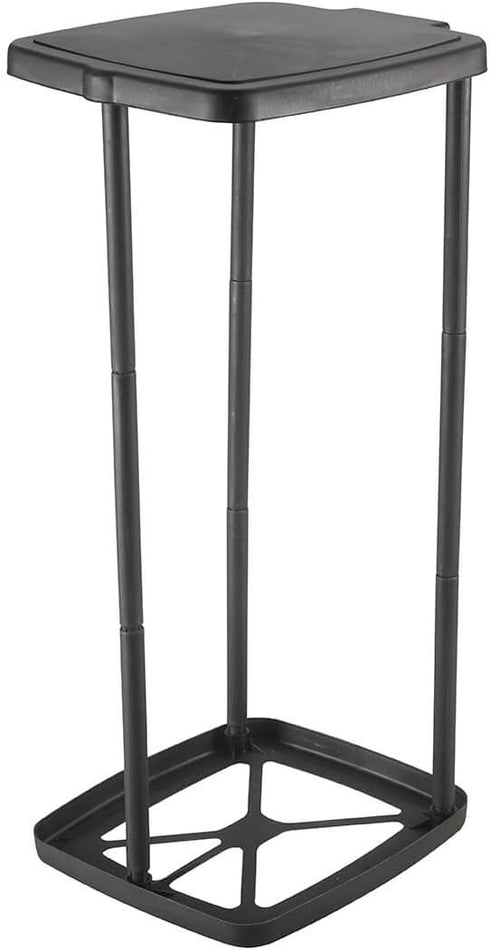 Trenton Gifts Portable Expandable Trash Bag Holder | Black
