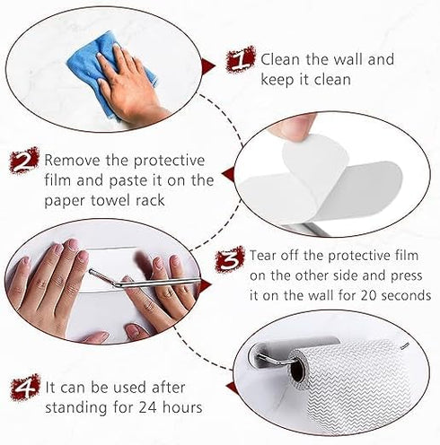 ChengFu 5.7 1.6 Inch (4 Pack) Self Adhesive Strips, Replacement Adhesive Strips Compatible with Self Adhesive Paper