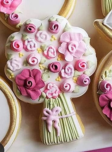 Ann Clark Flower Bouquet Cookie Cutter, 3.5", Made in USA