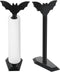 Yaomiao 2 Pcs Paper Towel Holder Bat Halloween Decor Gothic Paper Towel Holder