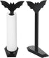 Yaomiao 2 Pcs Paper Towel Holder Bat Halloween Decor Gothic Paper Towel Holder