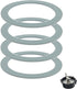 Blender Sealing Ring Gaskets O-Ring Gasket Seal Compatible with Oster and Osterizer Blender Models (4 Pack)