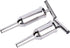 Stainless Steel Sausage Stuffer Tubes Filler Meat Filling Funnel Stuffer Tools, 28cm