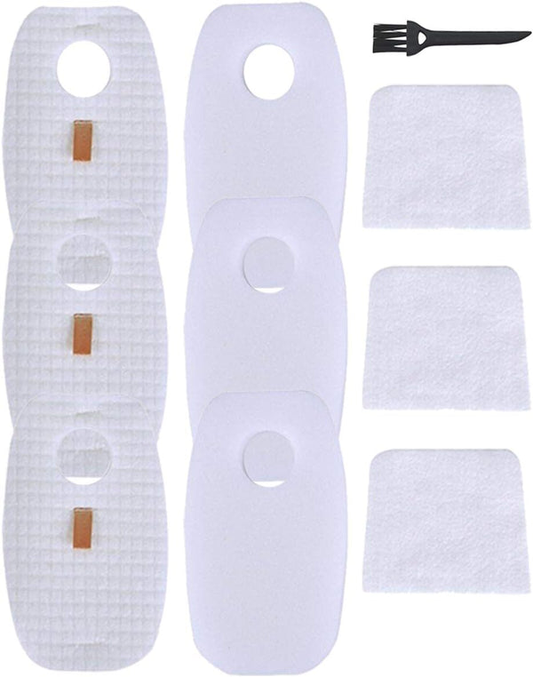 Dttery 3 Pack Filter Kit for Shark Rocket DuoClean HV380 Series, 6 Pre-Filters (3 Foam + 3 Felt) and 3 Post-Filters