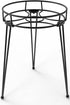 iLTreFlo Midcentury Modern Metal Potted Plant Stand 18.7 inches Tall Flower Pot Holder