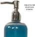 Clear Plastic Soap Dispenser Pump Bottles, 3 Pack, 16 Oz, BPA-Free Boston Round for Bathroom or Kitchen