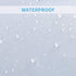 STARTWO Heavy Duty Plastic Couch Cover Bag, Water Resistant Clear Sofa Slipover for Moving and Long Term Storage
