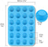 Silicone Muffin Pan, Cupcake Pan, 24 Cups, Food Grade Non-stick Baking Molds, 3 Pcs