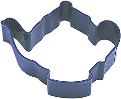 Dress My Cupcake Teapot Cookie Cutter, 3.75-Inch, Navy Blue