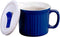 Corningware 1105119 20-Ounce Oven Safe Meal Mug, Blueberry, with Vented Lid
