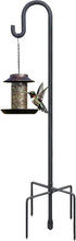 Highpro Shepherds Hooks for Outdoor 47 Inch Bird Feeder Pole Squirrel Proof