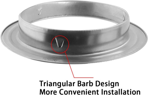 TTZEZE SUS304 Air Conditioning Wall Hole Cover, Decorative Partition Covers Accessories for Air Conditioning