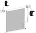 Crodless Bracket, Universal Replacement Installation Accessories for Indoor/Outdoor Sunshade and Roller Blinds, Black