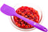 Restaurantware 10.6 Inch Silicone Spatula, Flat Flexible Mixing Spatula, Dishwasher-Safe, Heat Resistant Up To 570F,