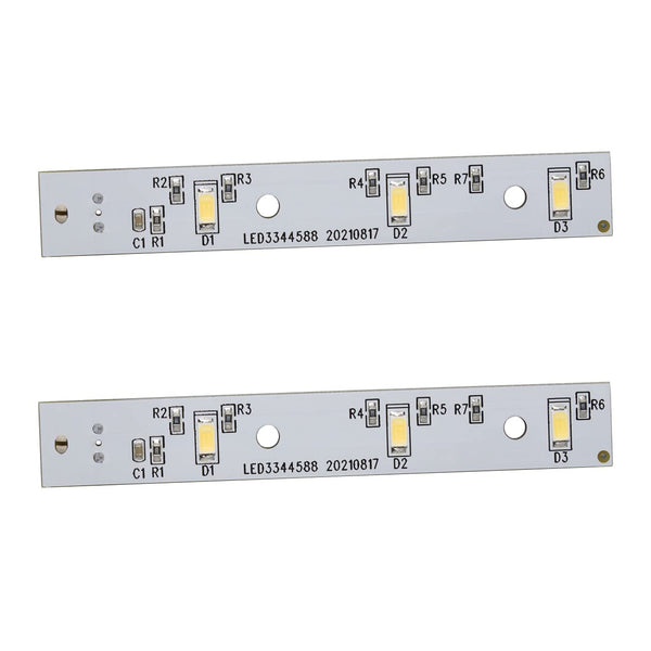 WR55X26671 LED Refrigerator Light Board for GE Refrigerator Part PS11767930 AP6035586 (2 Pack)