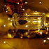 Kangheshun Light,2 Pack Decoration(5m/16ft Timer Led String Mini Battery Powered Silver Wire Starry Fairy