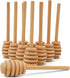 Wooden Honey Dipper Sticks, Honey Comb Wand Stirrers for Tea, Honeycomb Dripper Stir Spoons, Wood Dabber Combs Drizzler