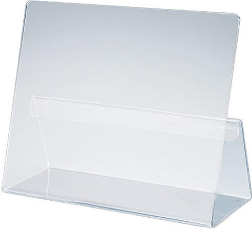The Classic All-Acrylic Cookbook Holder with Label in Clear Bag Presentation