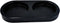 WOHENI Salt & Pepper Mill Tray, Black Real Wood Tray