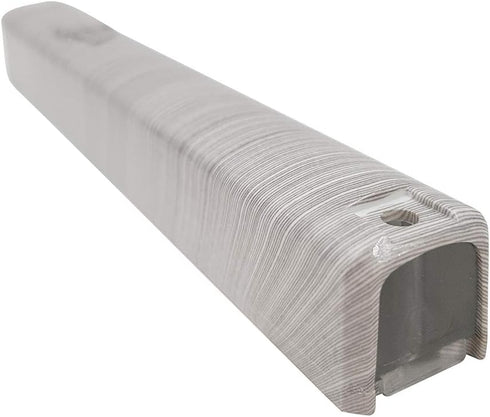 Waterproof Jewish MEZUZAH CASE with Scroll, 3D Metal Painted Design Classic Israel Judaica Plastic Door Mezuza