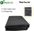 46inch 46"Lx25"Wx40"H, Outdoor Prep Table Cover for Expert Grill Outdoor Food Prep Cart, BBQ Grill Cart Cover