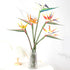 Artificial Flowers Bird of Paradise Greenery Plants, 6pcs Indoor Outside Garland for Home Garden Wedding