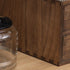 Drawer Organizer Coffee Pod Holder, Kitchen Cutlery Storage Accessories, K-Cup Drawers with Detachable Wooden Partition