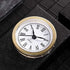 Hicarer Mini Quartz Clock Insert | 2.4 Inch (61 Mm) Round Clocks Head | Roman Number Replacement Movement, White Face
