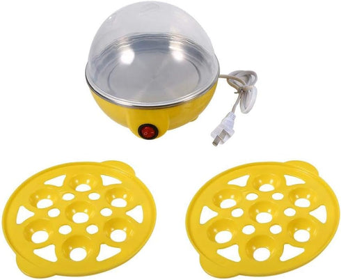 Sugoyi Egg Cooker, 220V Multi-Functional Double-Layer Electric Boiler Steamer, 2 Colors