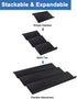 Expandable Spice Drawer Rack Organizer Insert – Multi Tier Adjustable Spice Storage Shelf for Seasoning and Jars, Pack