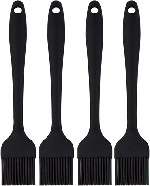 Pastry Brush - Silicone Basting Brush for Cooking, Heat Resistant Food Grade Silicone for BBQ, Grill Baking