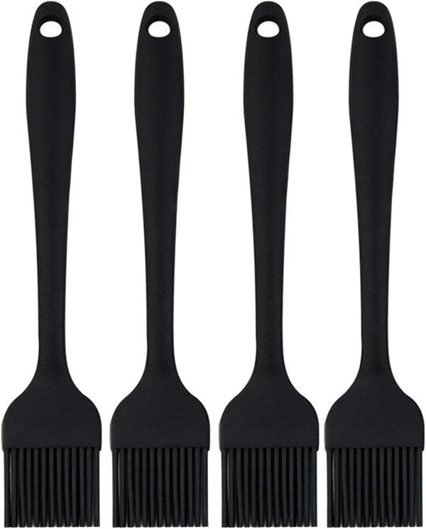 Pastry Brush - Silicone Basting Brush for Cooking, Heat Resistant Food Grade Silicone for BBQ, Grill Baking