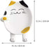 Ceramic Spoon Rest for Kitchen, Cute Cat Shape Utensil Holder, Ladle Rest for Kitchen Counter & Stove Top - Yellow