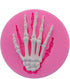 Hand Bone Shape Silicone Molds for Halloween, Cake Decorating Tools for Chocolate, Candy, Cookies, Baking Mold