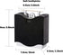 Fun Toothpick Holder - Cute Decorative Plastic Toothpick Dispenser (Black)