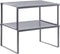 NEX Kitchen Shelf Organizer - Set of 2 Cabinet Shelf Organizer Spice Rack, Stackable Metal, Silver