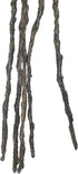 Pursuestar 5Pcs 29.5" Lifelike Dry Willow Branches - Bendable Iron Wires Artificial Floral Flower Stub Stem for DIY