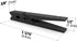 LWR CRAFTS Wooden Large Clothespins, 3-5/16" 30 Pieces Per Pack, Black