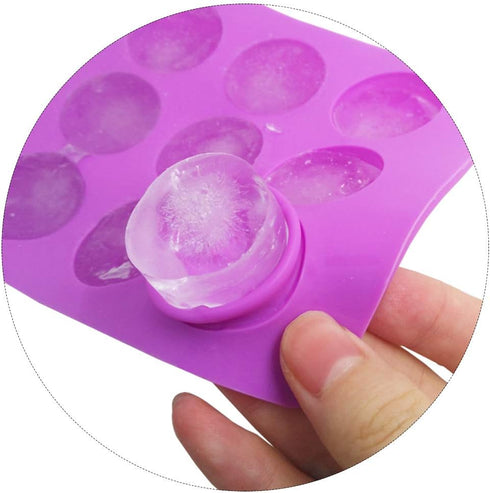 4 PACK Flower Shape Chocolate Candy Molds Set, DanziX Silicone 15 Cavity Baking Mold for Wedding, Festival, Parties,